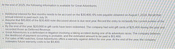  please help Additional interest for five months needs to be accrued