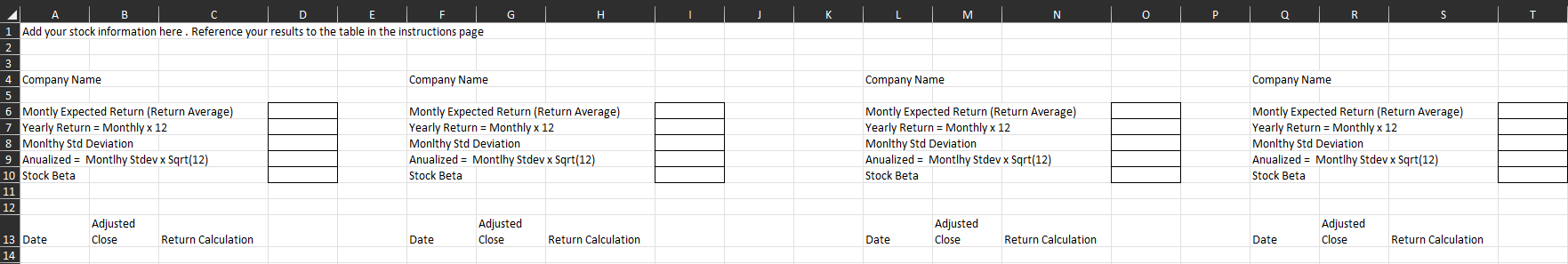 had a total of $10,000 to invest (so invest your funds as