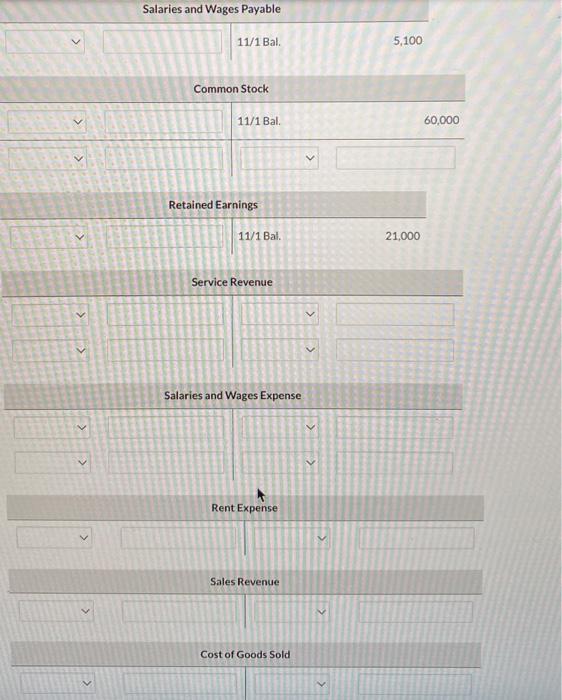 and $5,100 is for October. 10 Received $5,700 cash from customers in