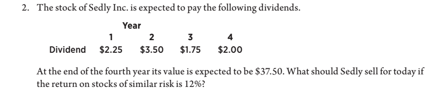 PLEASE USE EXCEL AND SHOW WORK WILL GIVE THUMBS UP 2. The