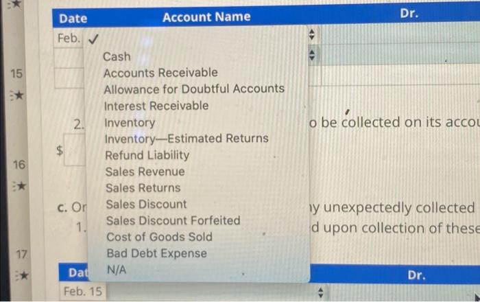 allowance of $19,200 is required on its accounts receivable balance of $384,000