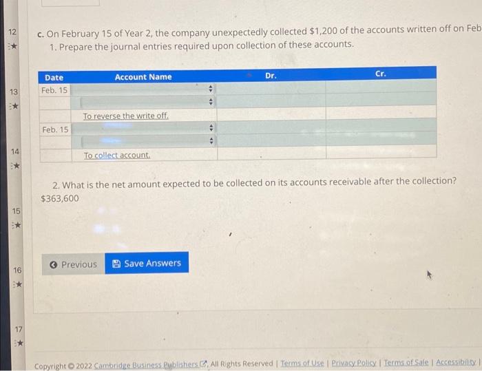 as of December 31 of Year 1 i. Required a. What is
