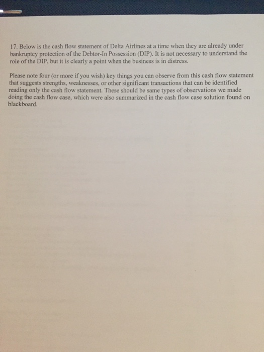  Please answer using the attached sheet. Thanks 17. Below is the