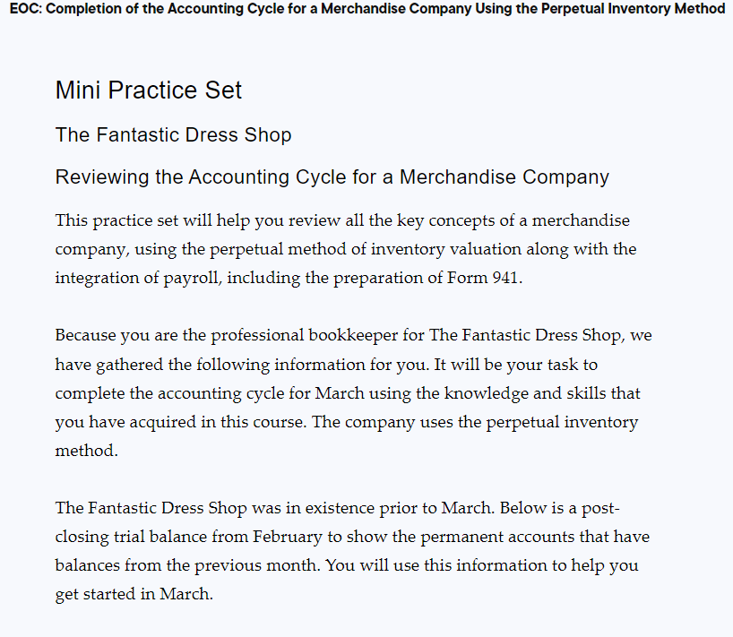 Please help, need assistance with my ACCT 112 Project. I can't Read