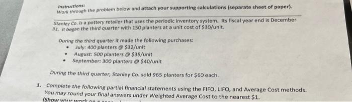  double check my answers please Instructions: Work through the problem below