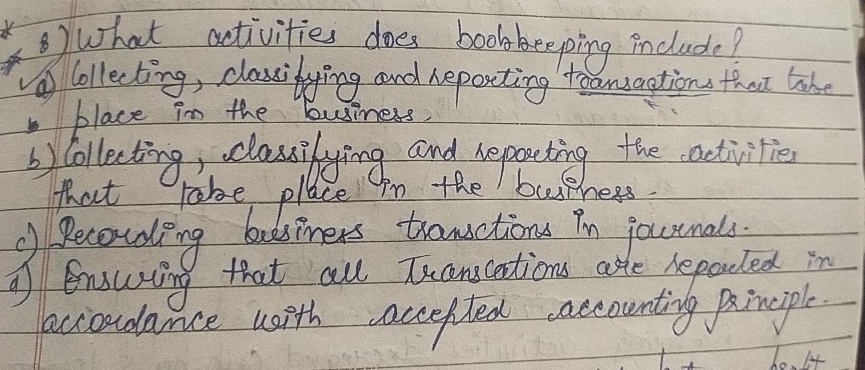 the wesent ratio based on these number -Cash 150,000 a & Account