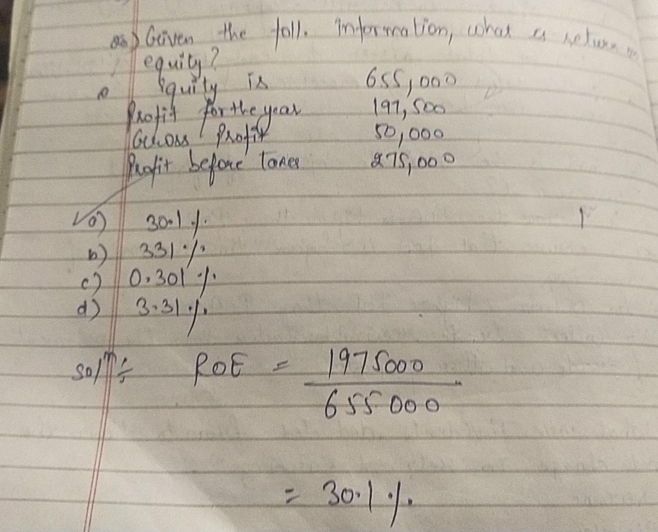 on entreprenuer gay $13,000 incash for machandise that bus previously purchased on