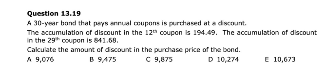Please don't solve by excel, by hand writing please. thank you