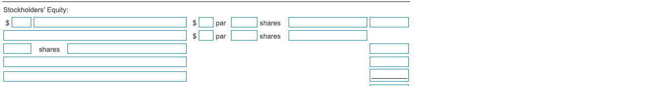 shares of common stock for $4 per share. Journal Entry Accounts Date