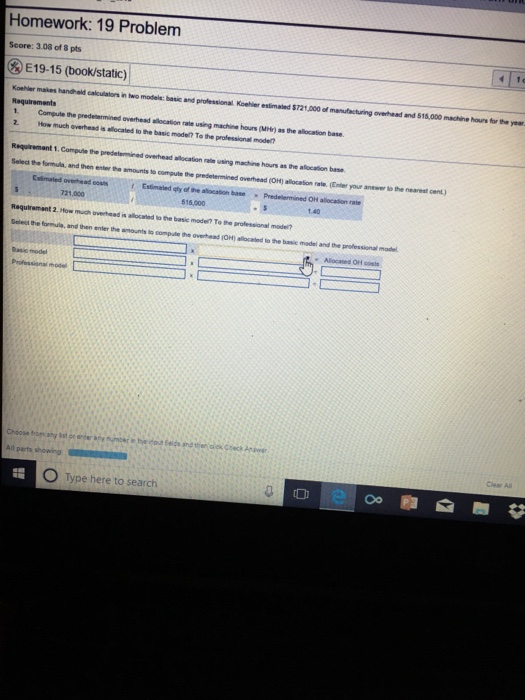  Koehler makes handheld calculators and tomorrow is basic and professional Koehler