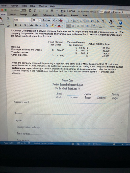 to my Mac Q-Search in Document Mailings Review View A .E.. E