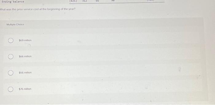 Old Tucson Corporation (OTC). ($ in millions) Debit (Credit) Beginning balance Service
