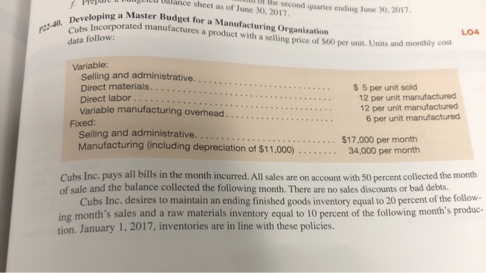 management is concerned that their supplier of raw materials will have a