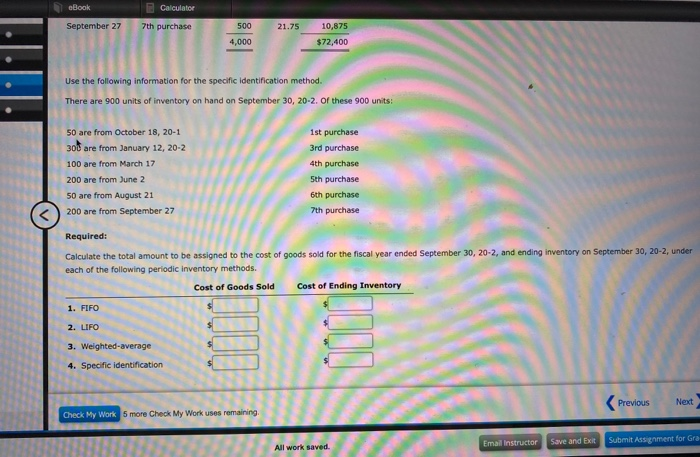 FIFO, LIFO, and Weighted Average Boyce Company's beginning inventory and purchases during