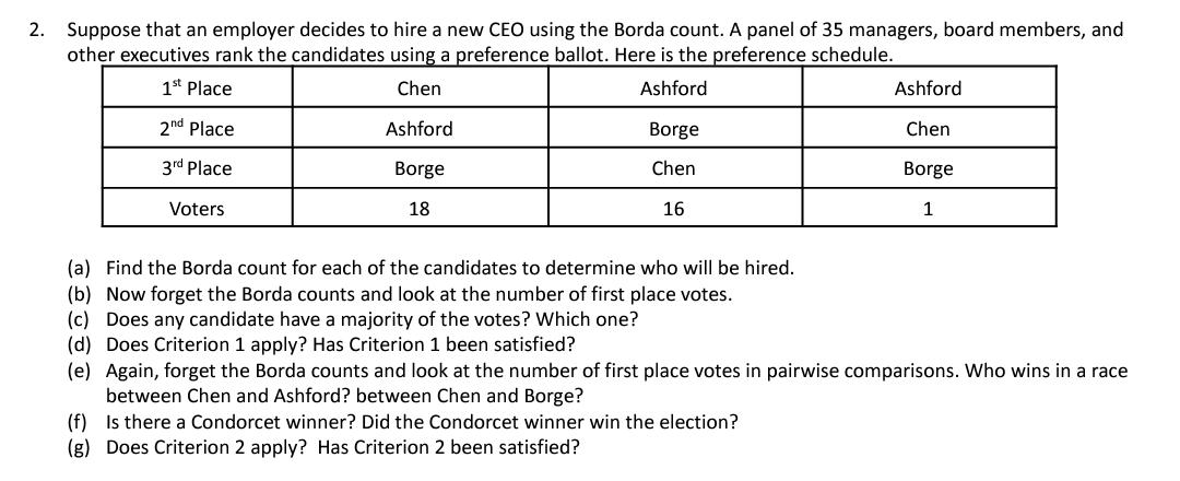 Please answer all question in a typed format not handwritten 2. Suppose