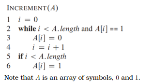  In the space below, create an algorithm to print out all