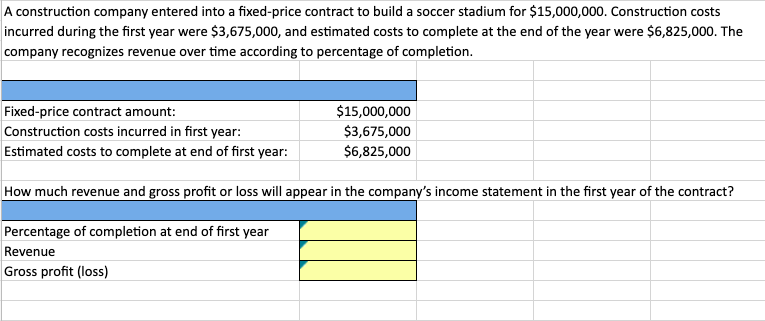  how would I enter the excel formula in order to get