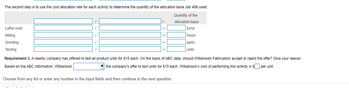 Fabricators completed two jobs in June. Williamson Fabricators recorded the following costs