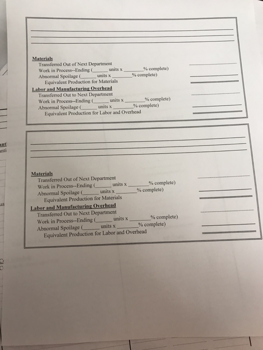 (Objs. 2,3,4,5). The second department in the production process of Knowles Plastic