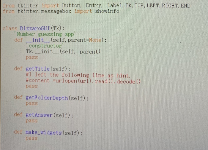 of the folder (recursive function provided for you.) Enter a question and