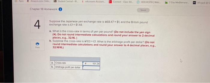  Apps a Amazon.com Onlin Student Central - BL. Account Account Connect