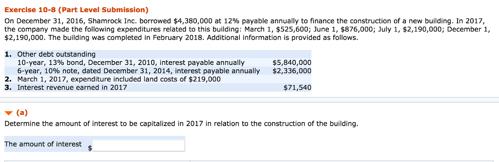 i need help solving part A please! On December 31, 2016, Shamrock
