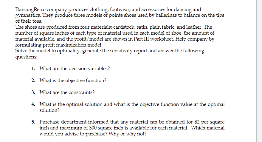 DancingRetro company produces clothing, footwear, and accessories for dancing and gymnastics. They