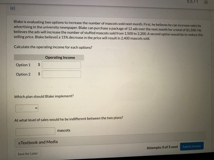 sold 3,000 I thought we'd make $9,848. But this income statement shows