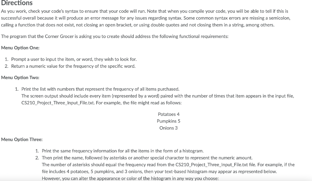 I need working code for this project with the outputs to show