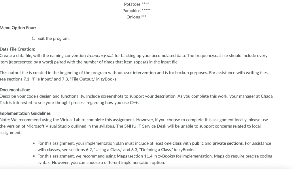 that they are functioning. Txt file that needs to include all of