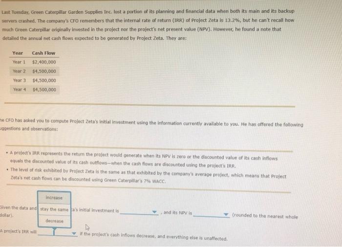 Green Caterpillar Garden Supplies Inc:: Last Tuesday. Green Caterpillar Garden Supplies Inc,