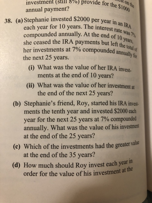  i have completed until D. i need help with D. est