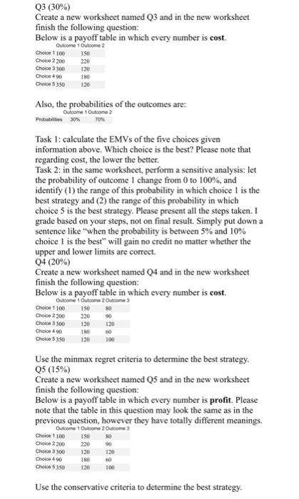 please help me out Page 1/3 Q1 (10%) Create a new worksheet