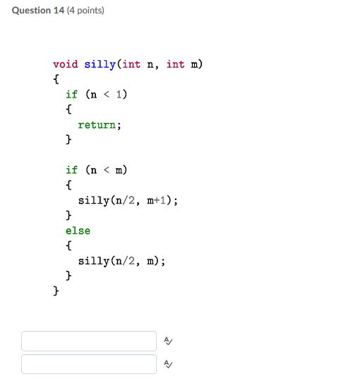 give both of the following: a. Give the overall T(n) run time