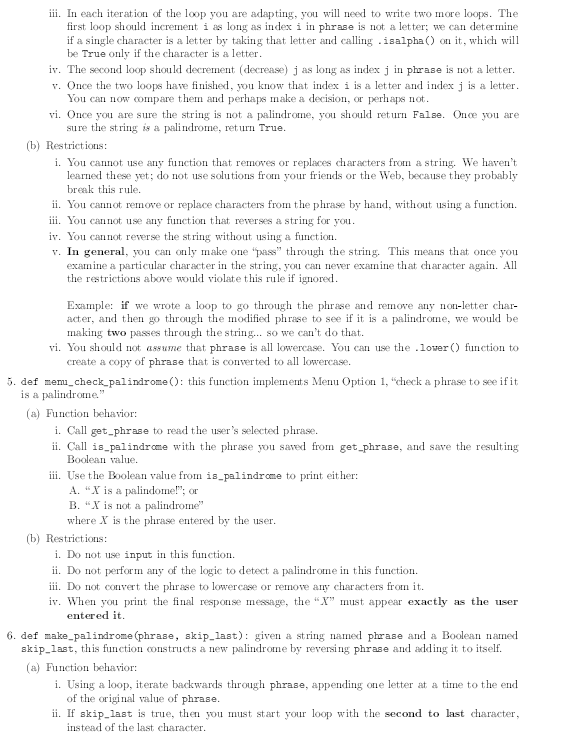 a palindrome is a phrase that -ignoring casing and non-letter characters is