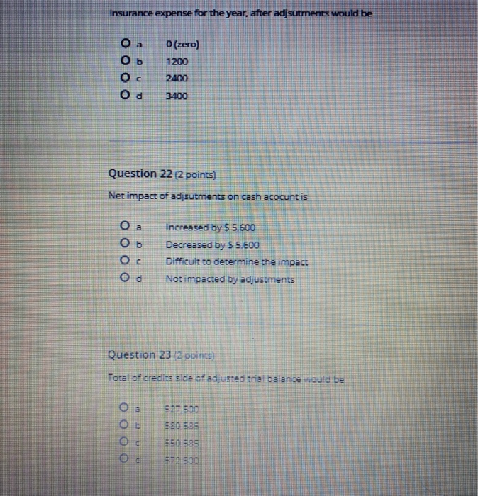 Unadjusted Trial Balance October 31, 2020 Acct. No. Account Debit Credit 101
