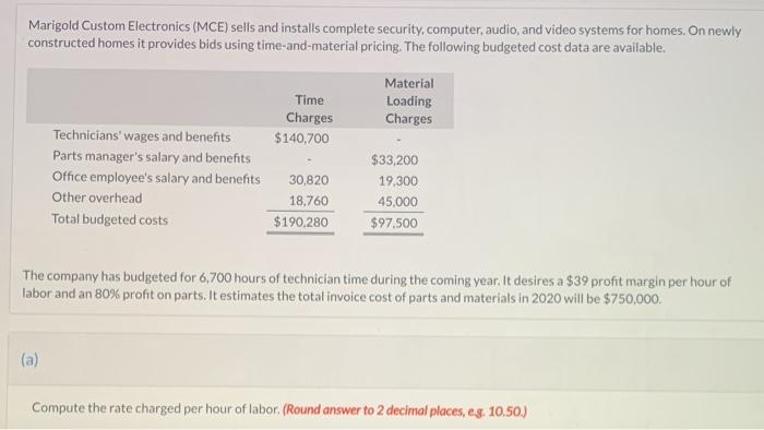  Marigold Custom Electronics (MCE) sells and installs complete security, computer, audio,