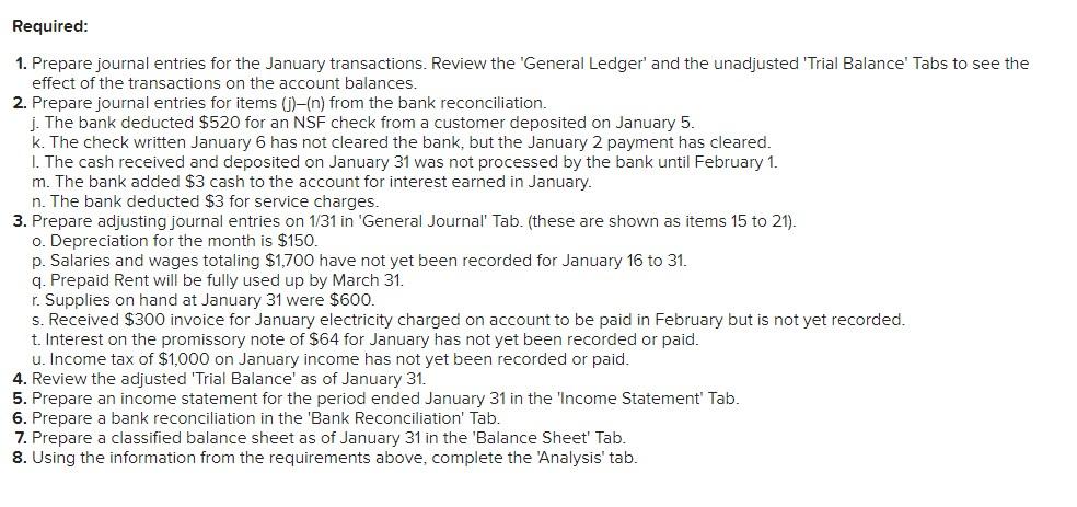 On January 1, Pulse Recording Studio (PRS) had the following account balances.