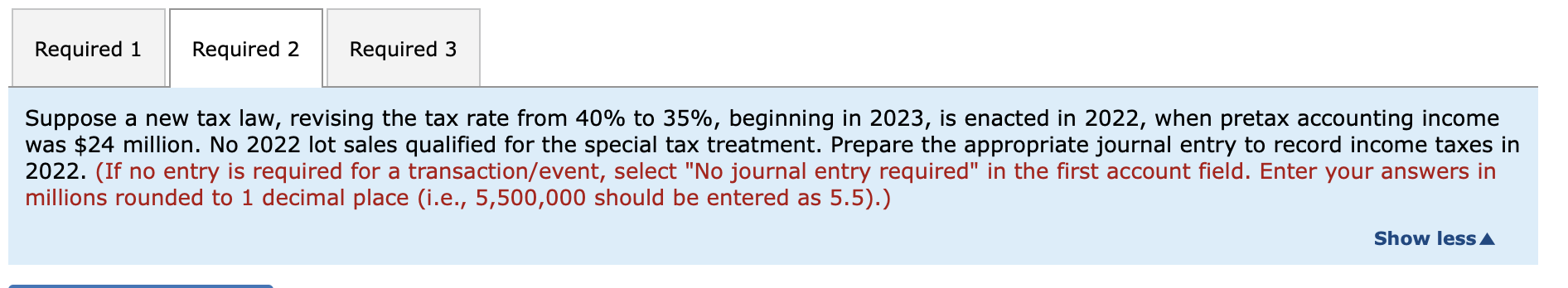 year of the sale. For some lots, Dixon recognizes income for tax