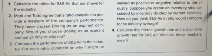 industry ratios for the light airplane manufacturing Industry Chris Guthrie was recently