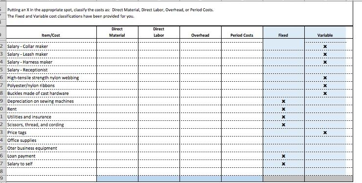  Cost Classification. Accurately classify all your costs in the Cost Classification