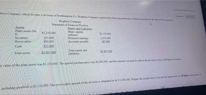 August 31, 2020, Southampton Co. acquired all of the common stock of