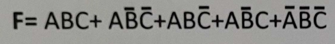  Simplify the function above with k-map (Karnaugh Maps) then draw the