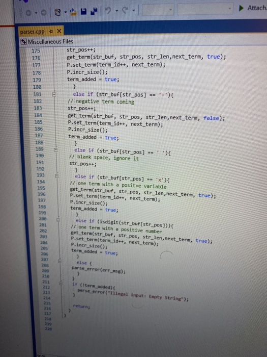 power of the variable x. Your polynomial class must implement the following