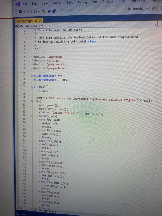P. and P, compute the polynomial P = P.-P. 3. Multiplication -