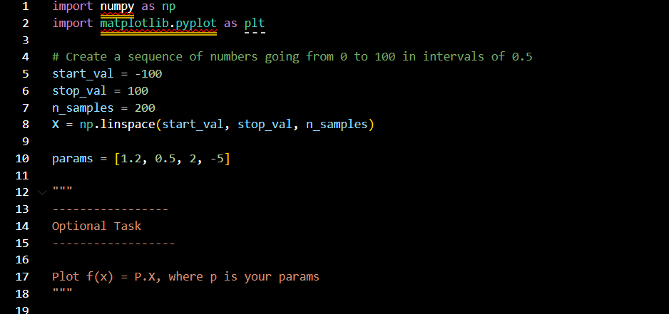 expression is its extensibility. For example, we can move from a linear
