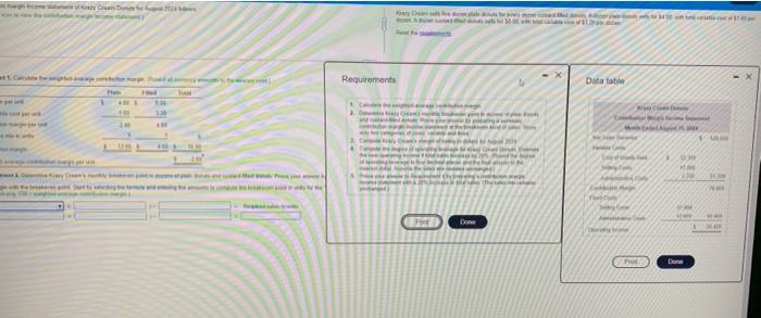  co Requirements Datatable 1 12 - 2 . COND Cone 3