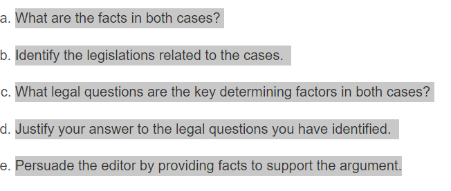  [Note: Your instructor may assign this case as a Shared Writing