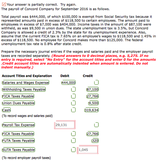 Chapter 13 Current Liabilities and Contingencies Just need help with the red