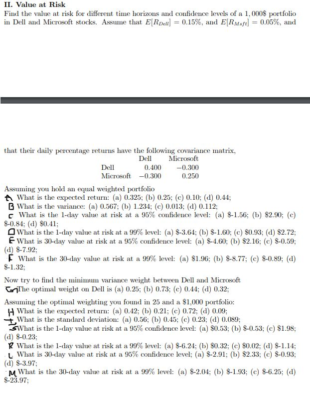 Can you please answer question 2 and the sub parts. I have